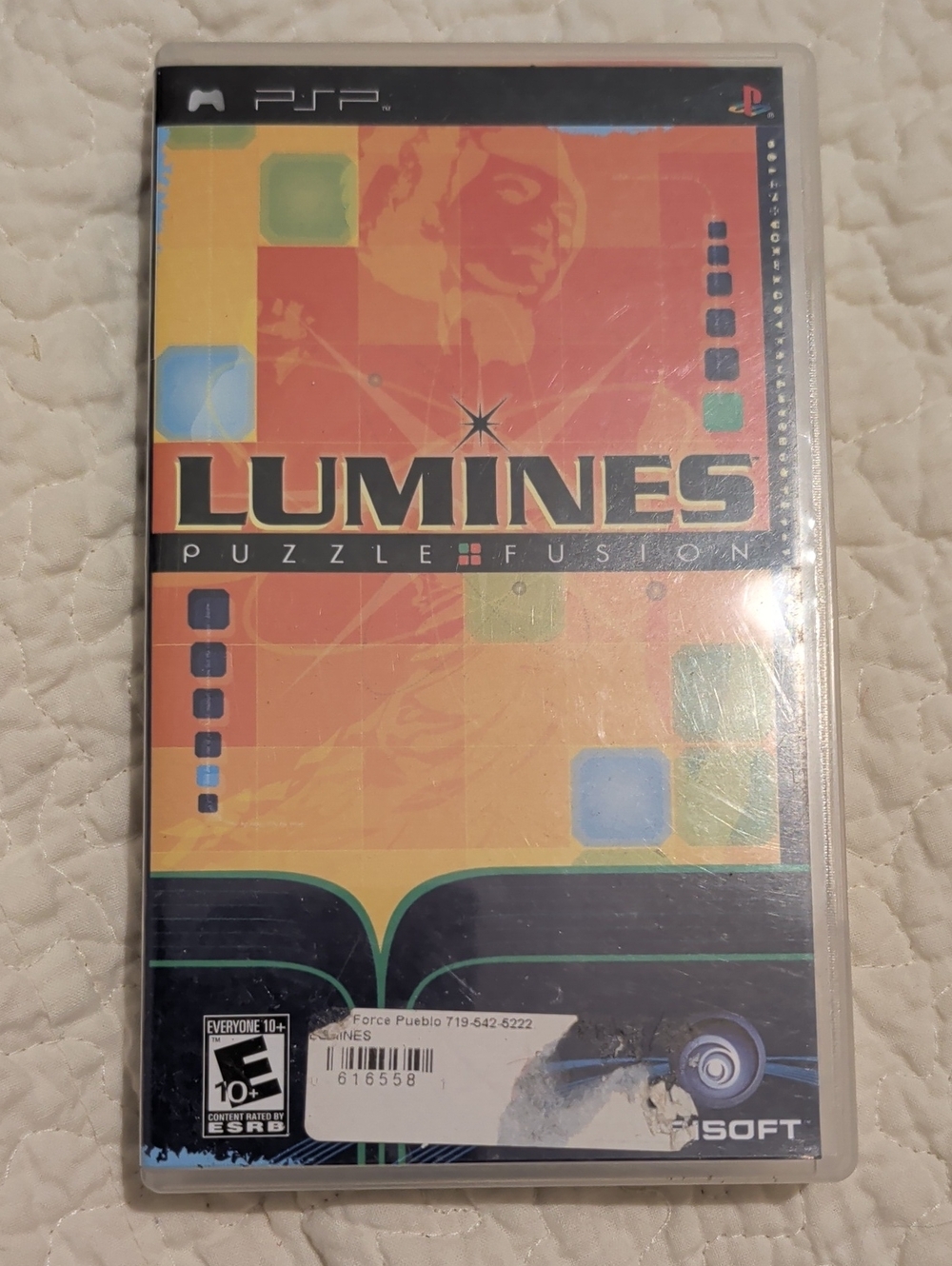 Lumines Puzzle Fusion PSP Video Game